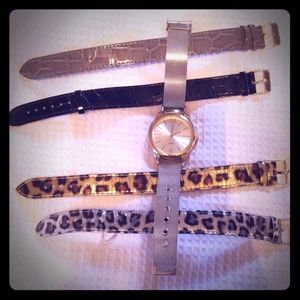 Ladies Watch with 5 Bands